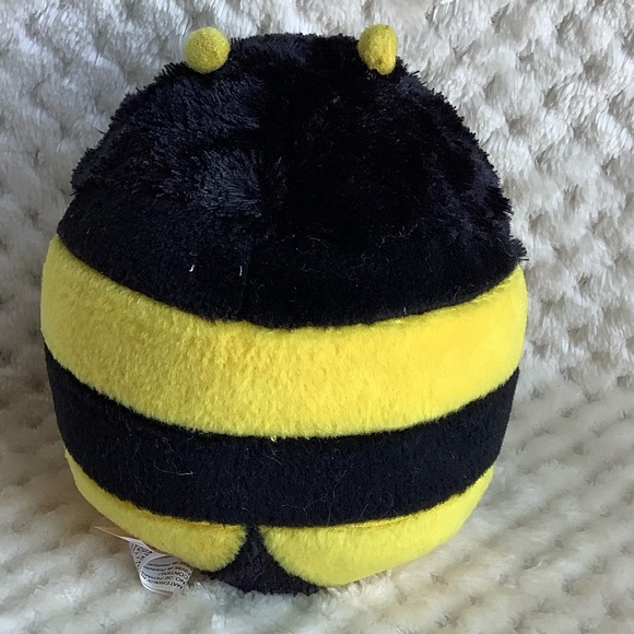 TY Beanie Ballz Zips Bumblebee Stuffed Animal Plush Toy With Tags - Picture 6 of 12
